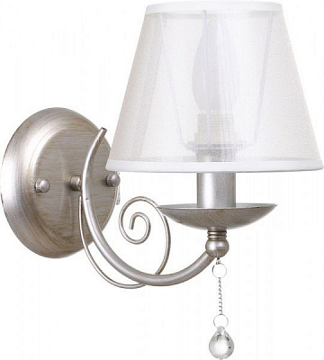 Бра Victoria Lighting Carla/AP1 1x40 Вт E14 серый