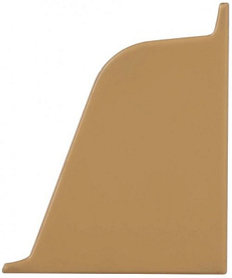 Заглушка права 118 Rauwalon 35x29x29 мм темний беж