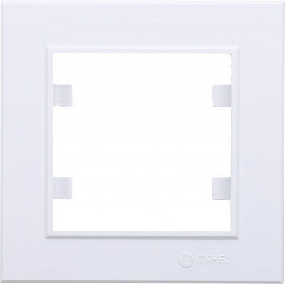 Рамка одноместная Makel Karea вертикальная белый