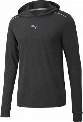 Джемпер Puma RUN WOOL MIDLAYER 52086201 р. XL черный