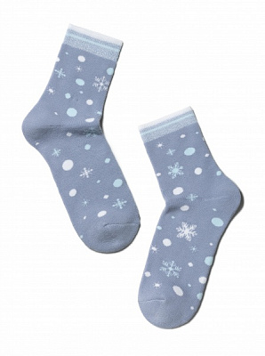 Шкарпетки жіночі Conte COMFORT (махрові) 7С-47СП р.23 світлий джинс