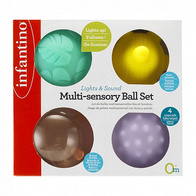 Іграшковий набір Infantino М'ячики мультисенсорні 315023