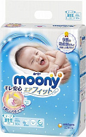 Підгузки-трусики Moony baby NB 0-5 кг 90шт.