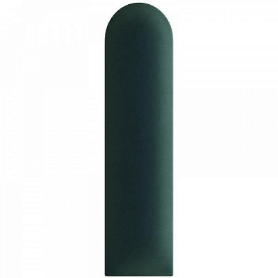 Декоративна панель Vilo тканева стінова 15x3x60 овал зелений пляшковий