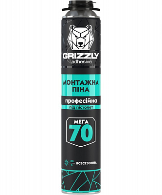Піна монтажна Grizzly професійна 900 мл