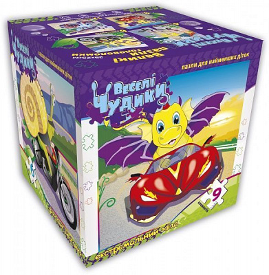 Пазл Strateg Веселые чудики