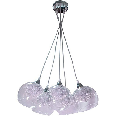 Люстра подвесная Blitz 9307-35 5x3 Вт G9 хром 