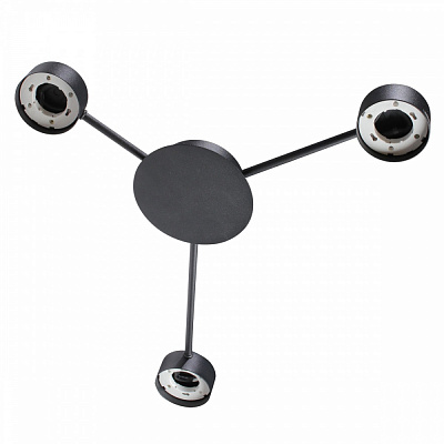 Люстра потолочная LIGHT SET KALYNA 3xGX53 черный