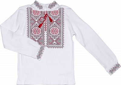 Джемпер для мальчика Фламинго 791-204 р.140 белый 