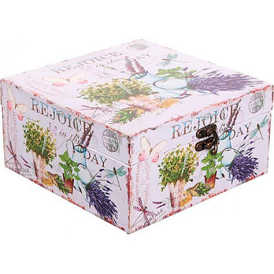 Сундук для украшений Лаванда Rejoice 20x10 см