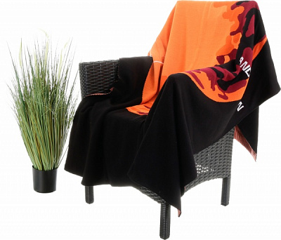 Плед by Andre TAN Чоловіки з Марса 140x170 см чорний SoundSleep