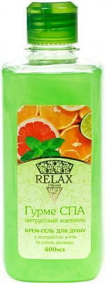 Крем-гель для душа Relax Цитрусовый коктейль 400 мл