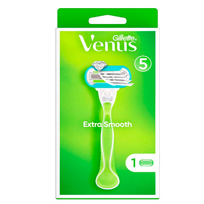 Станок для гоління Gillette Venus Extra Smooth з 1 змінним картриджем