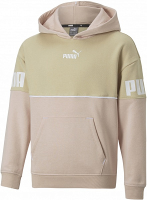 Джемпер Puma POWER COLORBLOCK HOODIE FL G 67020567 р. 152 пудра