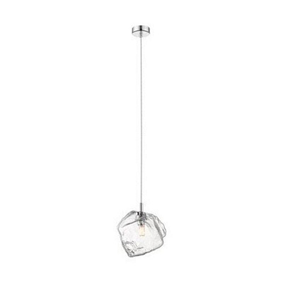 Светильник подвесной Zuma Line ROCK 1xE27 хром 