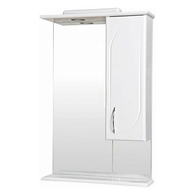 Шкафчик с зеркалом Аква-Родос Оптима ZSP-55P 55x84 см