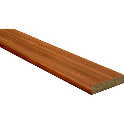 Притворна планка ПВХ ТМ ОМіС 33x10x2020 мм вільха європейська