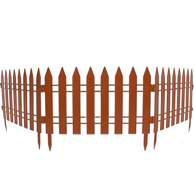 Декоративное ограждение Тын терракот 3,15 м