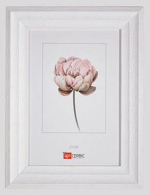 Рамка для фото Арт-Сервіс ЭА-01690 21х30 см білий/білий