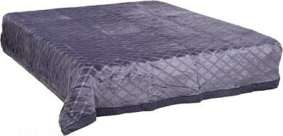 Покривало Embossed Crossline 160x220 см La Nuit графіт