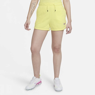 Шорти Nike W NSW ESSNTL SHORT PRNT DJ4129-712 р. M жовтий