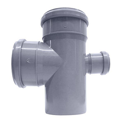 Хрестовина каналізаційна Європласт 110х110х50 мм 90°
