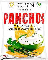 Чипсы PANCHOS со вкусом сметаны и зелени 82 г 
