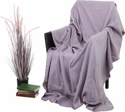 Плед флисовый Alloy 200x220 см серый La Nuit 