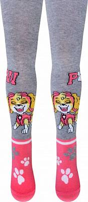 Колготки дитячі унісекс Conte-Kids 3277 Paw Patrol (малюнок) 363р.92-98 сірий меланж