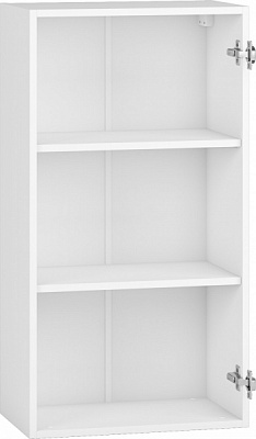 Шкаф верхний Грейд распашной (ТОП) 500x927x300 мм белый 