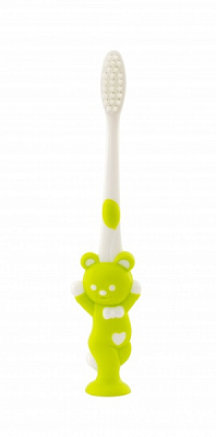 Детская зубная щетка Baby Team с присоской