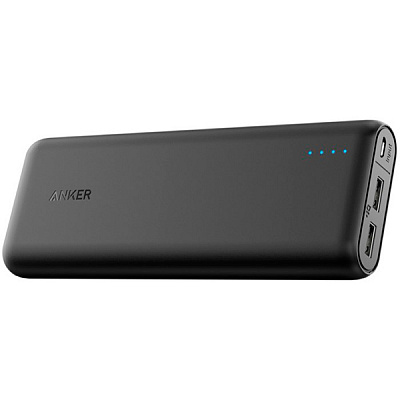Батарея акумуляторна Anker PowerCore 20100 mAh black V3