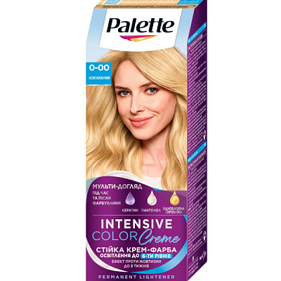 Краска для волос Palette Intensive Color Creme 0-00 Осветляющий 110 мл