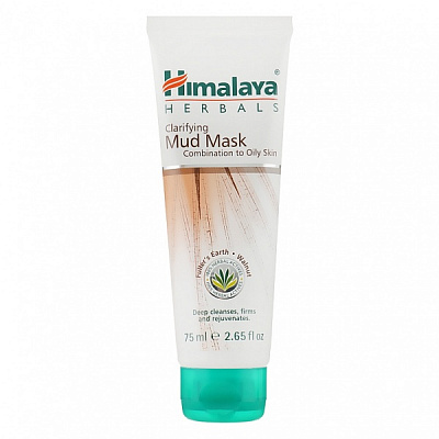 Мягкий очищающий гель Himalaya Herbals с глиной 75 мл