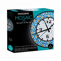 Набор для творчества Mosaaro Хрустальная стекломозаика Часы MA4001