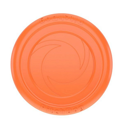 Фрисби PitchDog для апортировки 24 см оранжевая