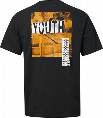 Футболка Converse YOUTH NOW SS TEE CONVERSE BLACK 10019928-001 M черный