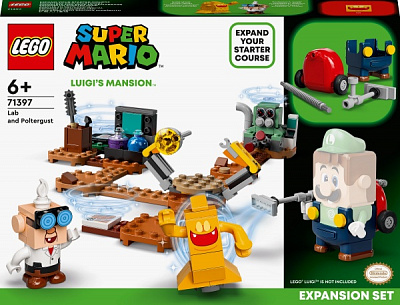Конструктор LEGO Super Mario Додатковий набір «Лабораторія та Полтергейст» МаєтокЛуїджі™ 71397