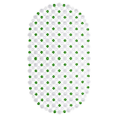 Килимок для ванної Arino 39х69 см зелений