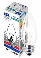 Лампа розжарювання Techlamp B35 40 Вт E27 230 В прозора 
