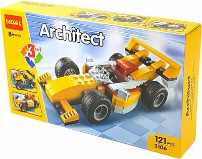 Конструктор Brick Машинка 3 в 1 3106