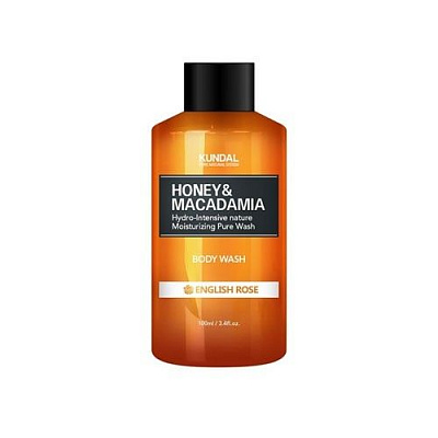 Гель для душу Kundal Honey & Macadamia Body Wash English Rose Англійська троянда 100 мл