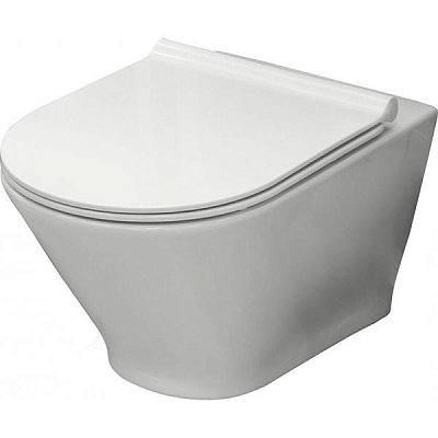 Унитаз ROCA TEO унитаз подвесной, с сиденьем, Rimless