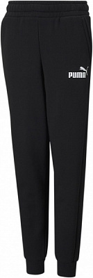 Штани Puma ESS LOGO PANTS FL CL B 58697301 р. 176 чорний