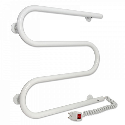 Полотенцесушитель электрический Evro-Termo Змеевик ЧК 500х500 Правое подключение