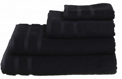 Полотенце махровое Bamboo 30x50 см черный La Nuit 