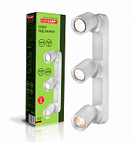 Спот Eurolamp 3x30 Вт GU10 белый LH3-LED-GU10(white)new
