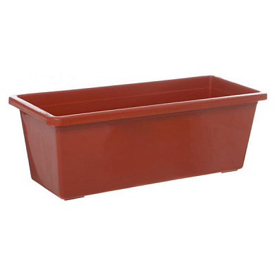 Ящик балконный Тарлев 60 см терракотовый