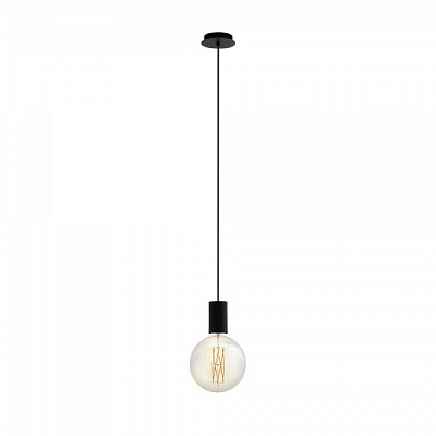 Підвіс Eglo Позуета 1x40 Вт E27 чорний 98661