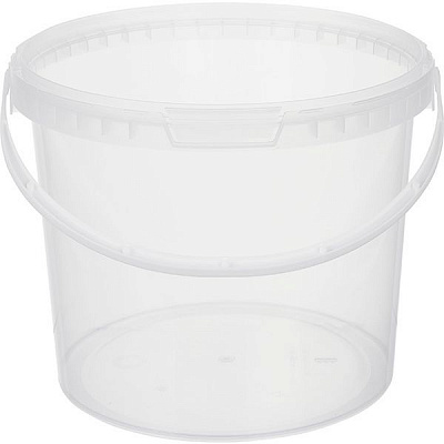 Відро без кришки з ручкою 1 л